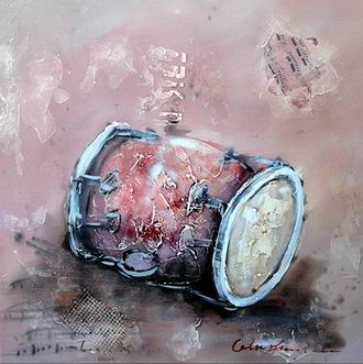 Musical Instrument oil painting